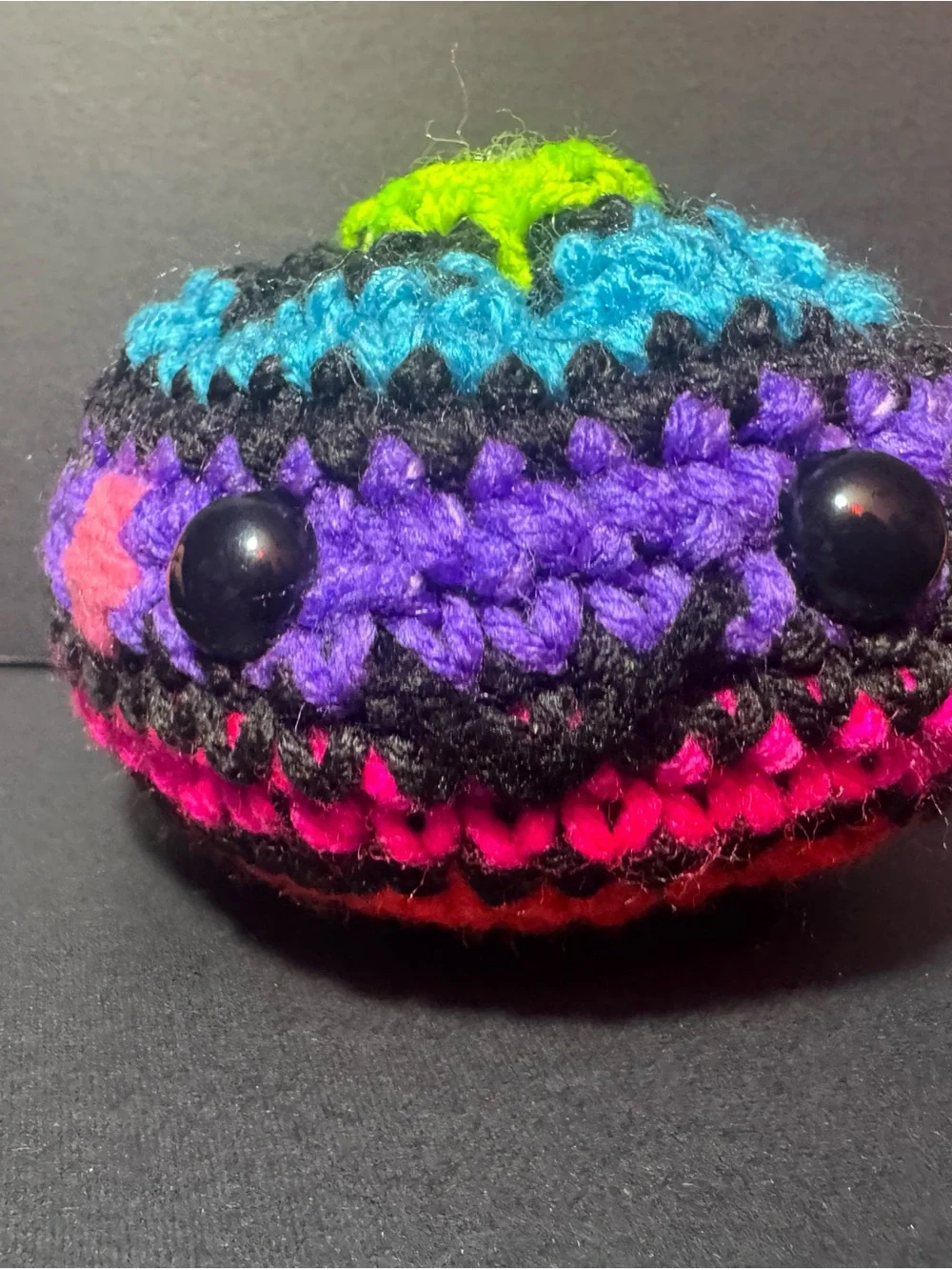 Handmade Crocheted Plush Dumpling Amigurumi - Multicolor